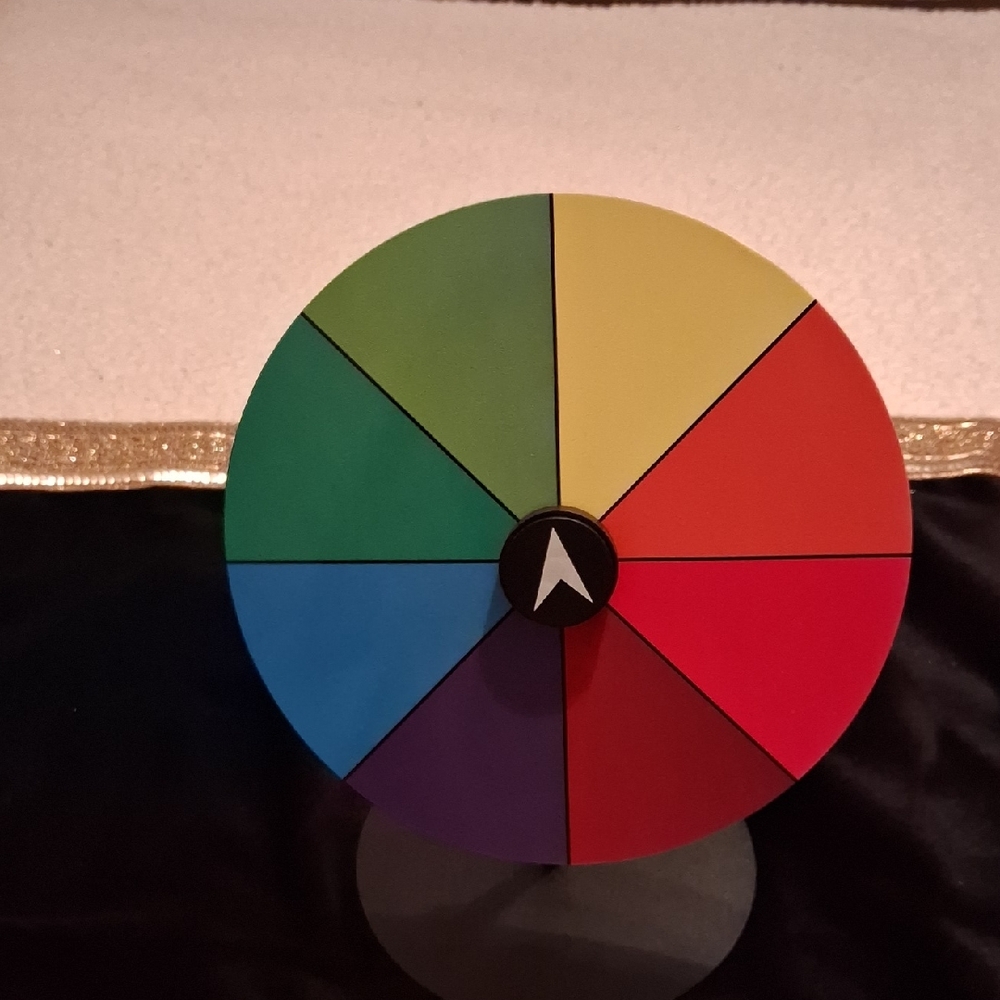 Colorful Spinning Wheel for Home Entertainment